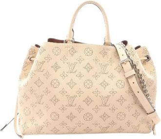 Louis Vuitton Pre-owned Bella Mahina Handbag - Dames - Vintage Shopper - Beige - ONE Size - Leer - Vintage