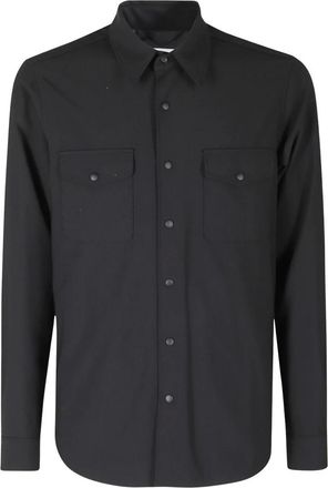 Aspesi Camicia Doppia - - Shirts - Uomo - Nero - L