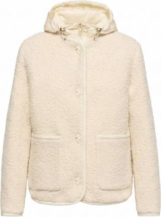 Moncler Hylesine - Dames - Winterjassen - Wit - L - Jassen