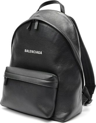 Balenciaga Black Leather Backpack (Pre-Owned)