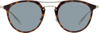 Montblanc MB0204S Pantos Double Bridge Sunglasses - Brown