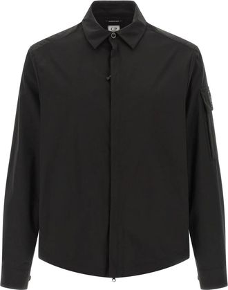 C.P. Company Metropolis Series Overshirt - Heren - Zomerjassen - Zwart - L - Jassen