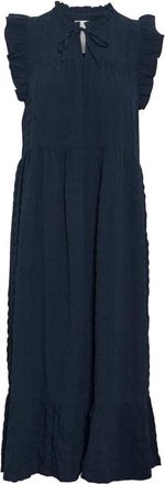 Part Two Gimalina PW Dress - Dames - Casual kleedjes - Blauw - 3XL - Kleedjes