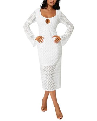 Bebe Crochet Midi Dress