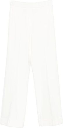 Le Tricot Perugia Dames, Broeken, Wit, Maat: S