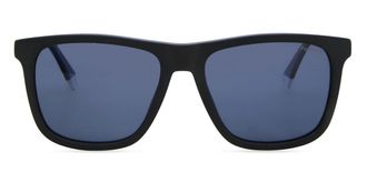 Polaroid PLD 2102/S/X Polarized 0VK/C3 Mens Sunglasses Black Size 55