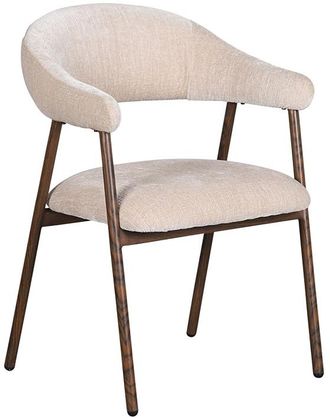 Global Interiors Design Armlehnstuhl Scandi - Tan