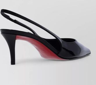 Christian Louboutin slingback high heel pumps pointed toe