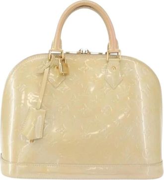 Louis Vuitton Pre-owned Handbags, female, Beige, Size: ONE SIZE Pre-owned Alma Handbag