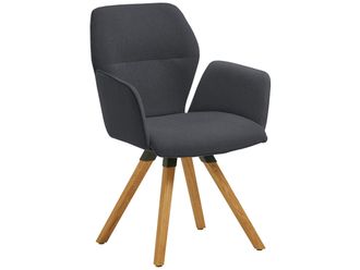 Schubiger M&ouml;bel Armlehn-Drehstuhl Malvin Wildeiche