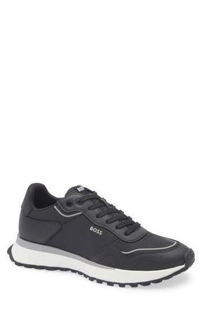 BOSS Jonah Runn Sneaker in Black at Nordstrom Rack, Size 13
