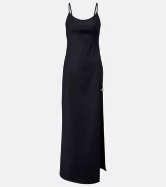 Coperni Garter cotton-blend jersey maxi dress
