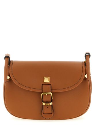 Valentino Garavani Brown Calfskin Shoulder Womens Bag