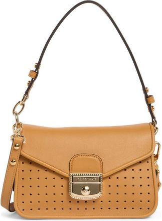 Longchamp Mademoiselle Leather Crossbody Bag in Honey at Nordstrom Rack