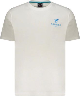 Paul & Shark T-shirt con logo applicato - - Tops - Uomo - Bianco - L