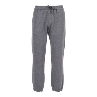 Circolo 1901 Sweatpants, male, Gray, Size: XL Pantalone con risvolto