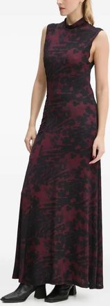 Gestuz Abito a collo alto - Rosso