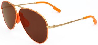 Kenzo KZ 40012F Asian Fit 31G Mens Sunglasses Gold Size 63