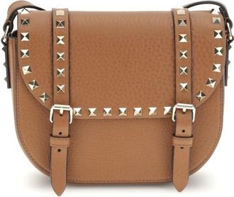 Valentino Garavani Rockstud Small Messenger Shoulder Bag