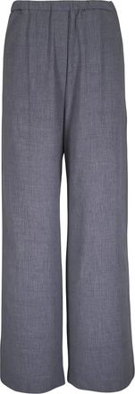 Toteme Pantaloni con vita elasticizzata - Grigio