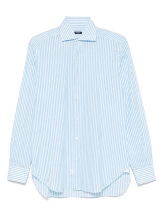 Barba cotton shirt - Blue