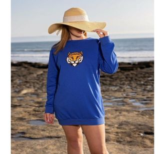 BeReal Azure Sweatshirt Dress