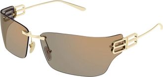 Balenciaga Sunglasses, unisex, Yellow, Size: ONE SIZE Sunglasses