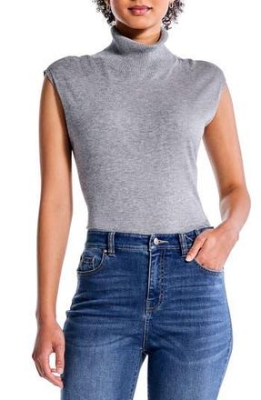Nic+Zoe Sleeveless Turtleneck Sweater in Moonwalk at Nordstrom Rack, Size X-Small
