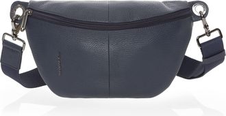 Mandarina Duck Unisexs Mellow Leather Bum Bag, Dress Blue 9, Taglia Unica