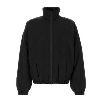 Fear of God Tech Track Jacket - Heren - Zomerjassen - Zwart - L - Nylon - Jassen