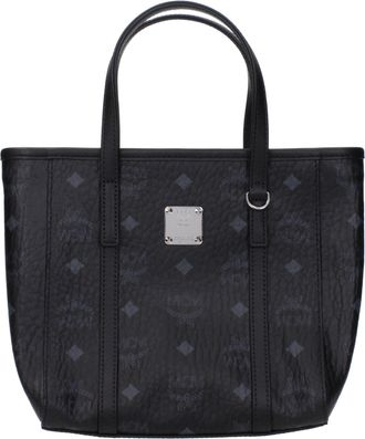 MCM Mcm handtassen voor dames zwart leer