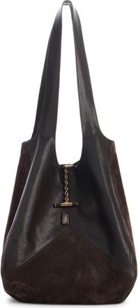 Chloé Balloon Patchwork Hobo Bag in Kohl Brown at Nordstrom