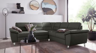 Sit&more Ecksofa »Sorano L-Form« wahlweise mit Bett- und Relaxfunktion, inkl. Bettkasten