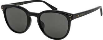 Gucci Zonnebrillen - Heren - Zonnebrillen - Zwart - 54 MM - Accessoires