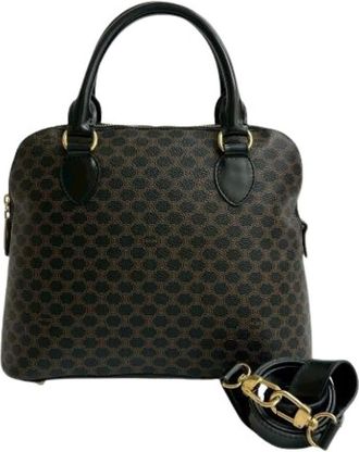 Celine Pre-owned Handbags, female, Black, Size: ONE SIZE Pre-owned Plastic Handbag