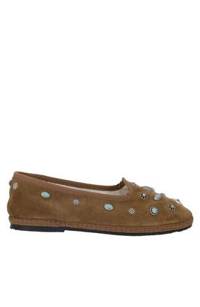 Fortela Friulan Suede Slippers in Toffee at Nordstrom, Size 42