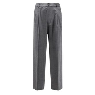 Amaranto Amar&aacute;nto, Heren, Broeken, Grijs, Maat: XL Wol