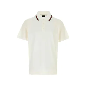 Gucci Web-stripe Piqu&eacute; Polo Shirt