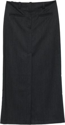 SU Designs rear-vent skirt - Grey