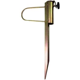 OEM Base Para Sombrillas De Playa, Soporte Met&aacute;lico Resistente, Inserto Para Suelo, M&aacute;stil De Bandera, Soporte Para Arena/c&eacute;sped, Poste De Anclaje Para So