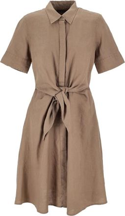 Ralph Lauren 200905667016 - Dames - Shirt Kleedjes - Beige - M - Kleedjes