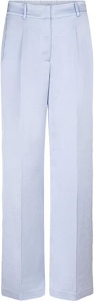 Dante6 Dames, Broeken, Blauw, Maat: 2XL Satijn