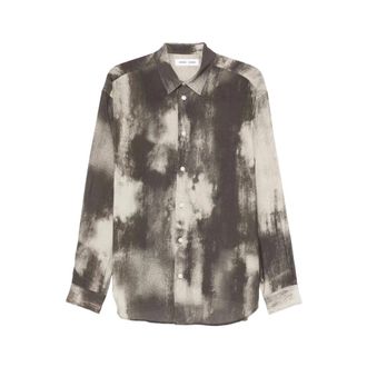 Sams&oslash;e & Sams&oslash;e Casual Shirts, male, Multicolor, Size: XL Saluan X Shirt