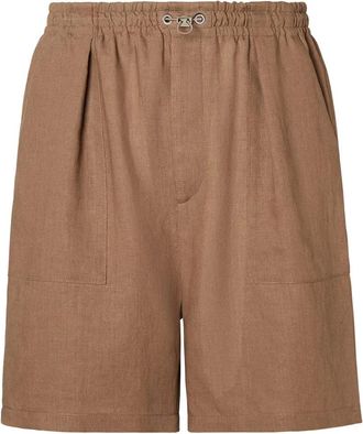 Fendi Bermuda Shorts - Heren - Korte Broeken - Bruin - L - Korte Broeken