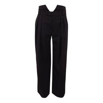 Ssheena Ssheena, Broeken, Dames, Zwart, L, Broek met Corset Tailleband