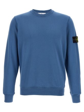 Stone Island Logo Badge Sweatshirt