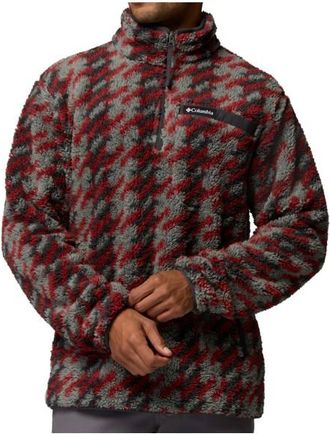 Columbia Rugged Ridge High Pile Half Zip Fleecepullover f&uuml;r Herren | braun