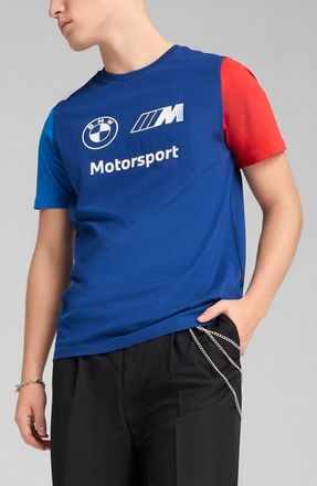 Puma BMW M Motorsport Essential Logo Graphic T-Shirt in Pro Blue at Nordstrom, Size Xx-Large