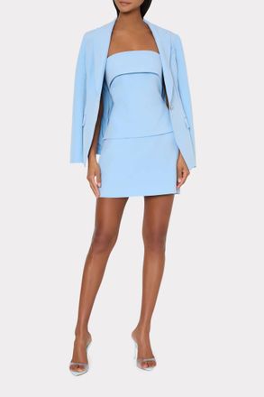Milly Tuala Cady Top In Light Blue