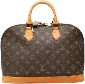 Louis Vuitton Pre-owned Handbags, female, Brown, Size: ONE SIZE Pre-owned Alma PM